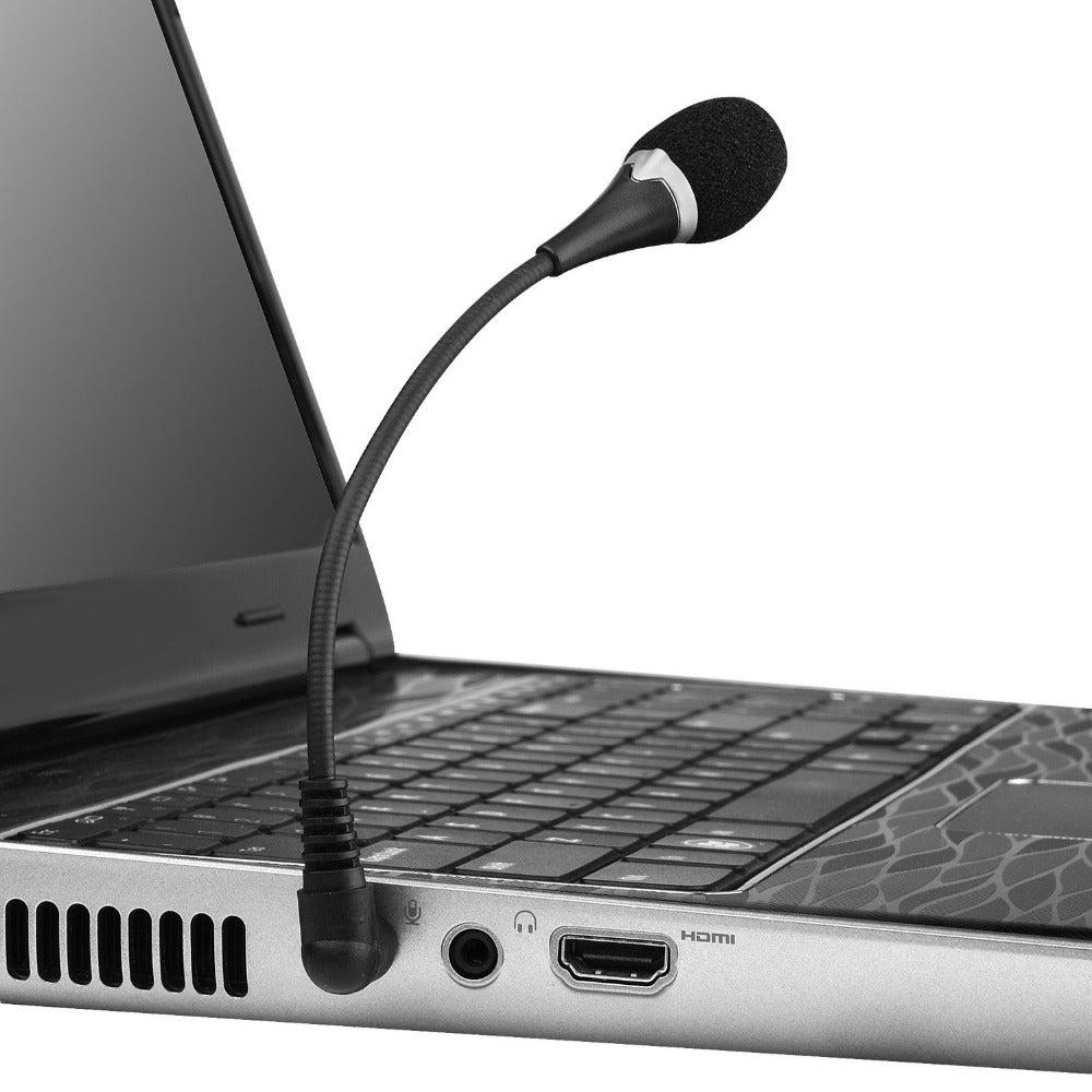 Mini 3.5mm Flexible Microphone Mic for Apple iphone 6s 6 5 5s iPod Touch PC Laptop MSN YAHOO ICQ AOL Tablet