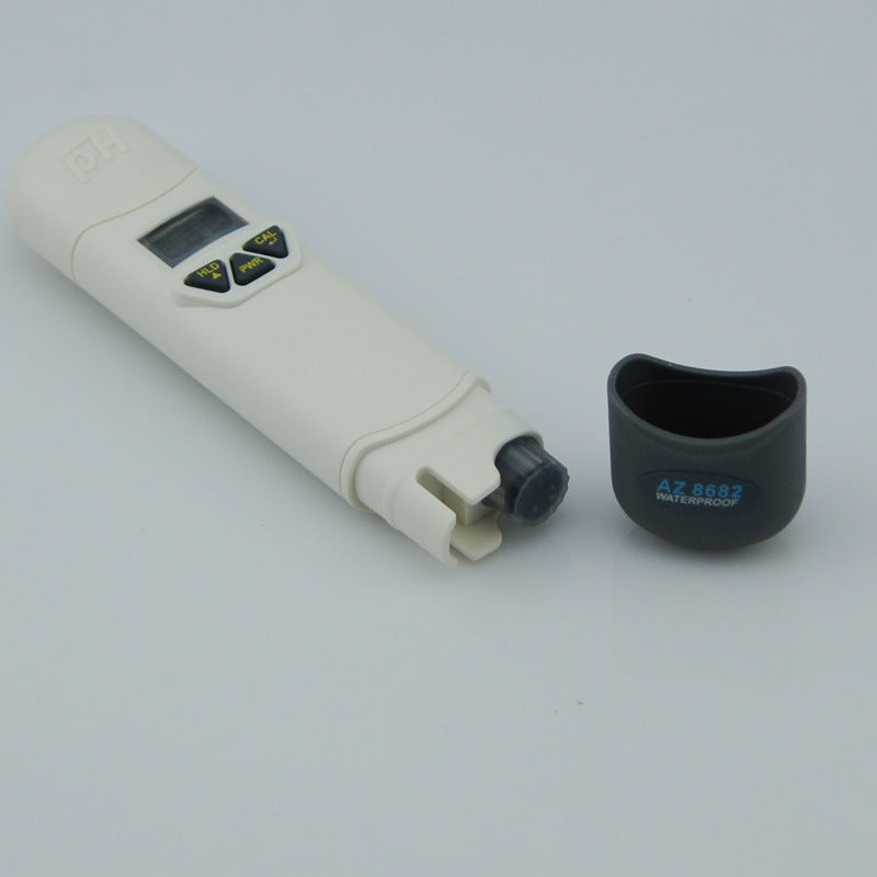 AZ8682 Waterproof Digital PH Testing Pen PH Meter Temperature Tester With LCD Dual Display Range: 0-14.0PH Accuracy: 0.05PH