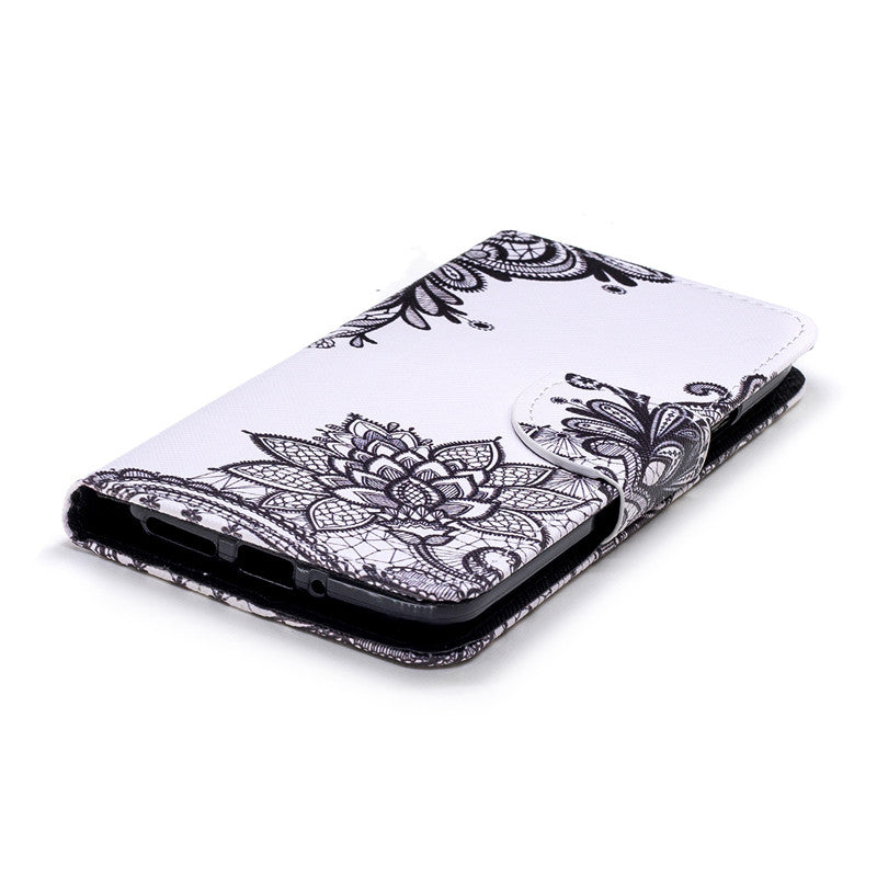 Painted Leather Case For MOTO G6 plus/G6/ Anti-drop Breathable