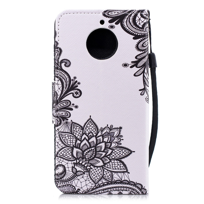 Painted Leather Case For MOTO G6 plus/G6/ Anti-drop Breathable