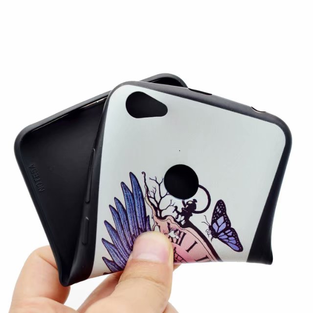 Painted TPU Phone Case For RED MI Note 5A Shockproof Ultra-thin Soft Fashion