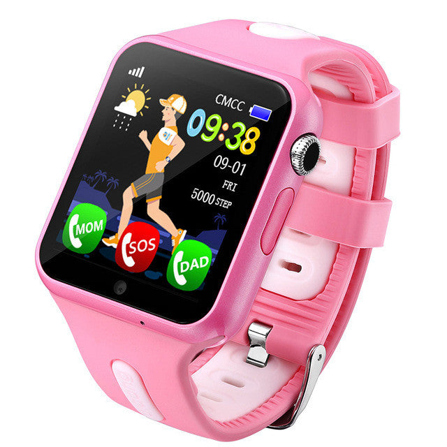 Children Smart Watch Kids Safe Monitor with Camera Support SIM /TF Dial Call Positioning Tracker for Andiord Phone