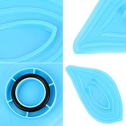 Leaf-Shaped Antiskid Soap Box Holder Simple Sink Sponge Drain Soap Dish Storage