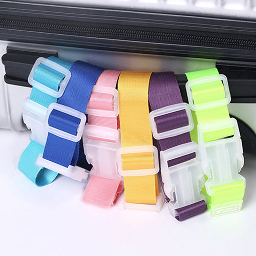 Travel Adjustable Suitcase Luggage Bag Carrier Strap Buckle Lock Baggage Belt