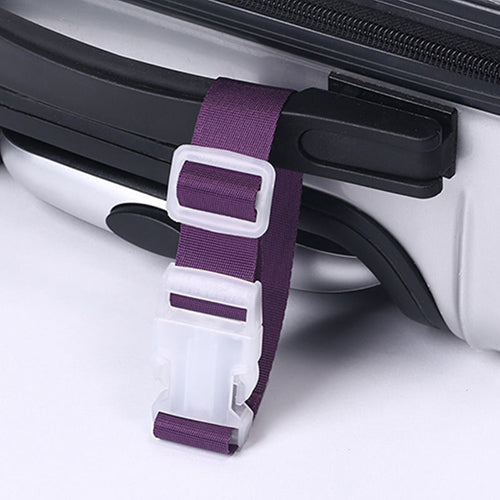 Travel Adjustable Suitcase Luggage Bag Carrier Strap Buckle Lock Baggage Belt