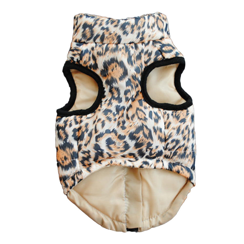 Winter Autumn Cute Leopard Skull Camouflage Pet Cat Dog Apparel Vest Clothes
