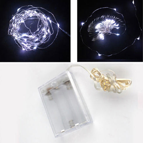 Battery Operated Romantic Mini LED Copper Wire String Fairy Lights 2M/3M/4M