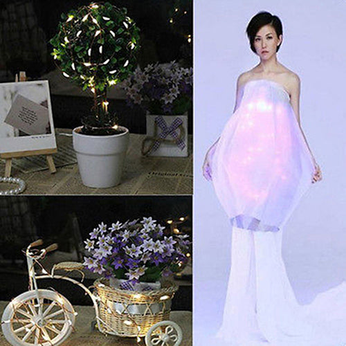 Battery Operated Romantic Mini LED Copper Wire String Fairy Lights 2M/3M/4M
