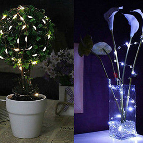 Battery Operated Romantic Mini LED Copper Wire String Fairy Lights 2M/3M/4M