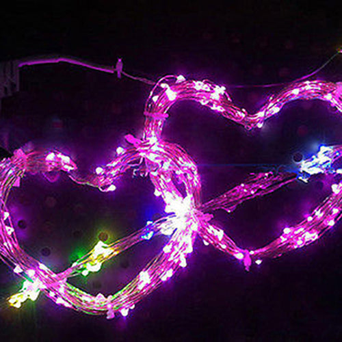 Battery Operated Romantic Mini LED Copper Wire String Fairy Lights 2M/3M/4M