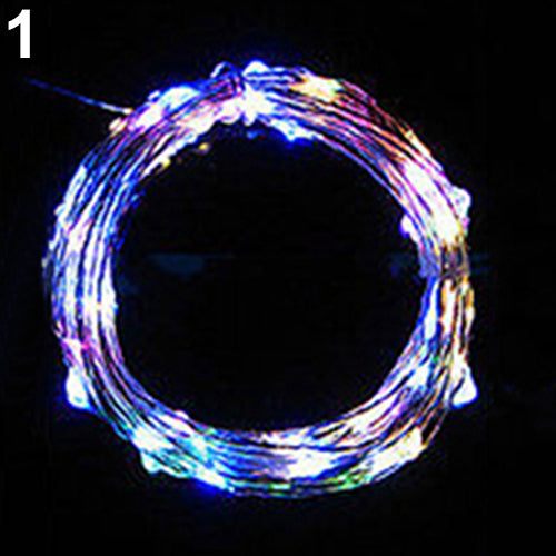 Battery Operated Romantic Mini LED Copper Wire String Fairy Lights 2M/3M/4M