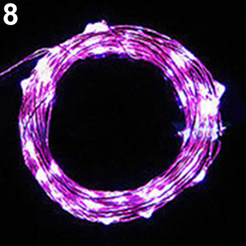 Battery Operated Romantic Mini LED Copper Wire String Fairy Lights 2M/3M/4M