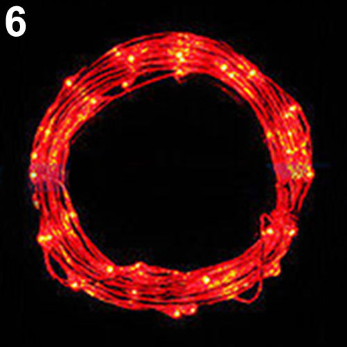 Battery Operated Romantic Mini LED Copper Wire String Fairy Lights 2M/3M/4M