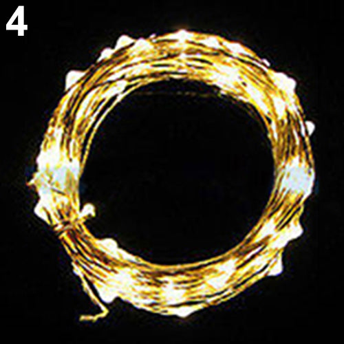 Battery Operated Romantic Mini LED Copper Wire String Fairy Lights 2M/3M/4M