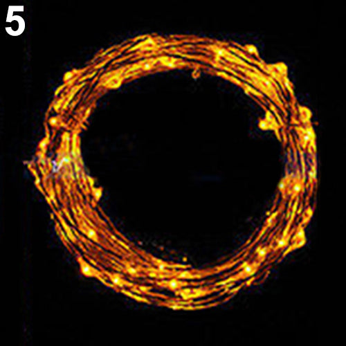 Battery Operated Romantic Mini LED Copper Wire String Fairy Lights 2M/3M/4M