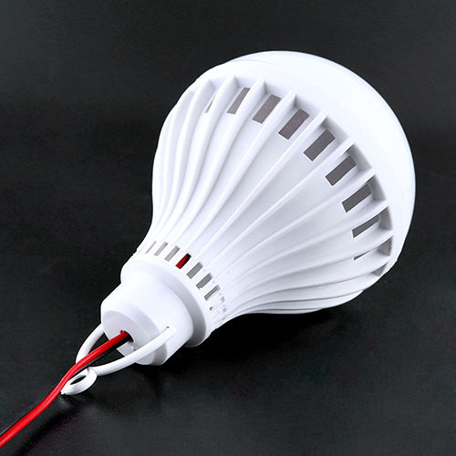 Portable 12V 5W LED Bulbs for Camping Solar Hunting Emergency Clip Light