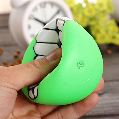 Funny Pets Dog Puppy Cat Ball Teeth Toy PVC Chew Sound Dogs Play Fetching Toys