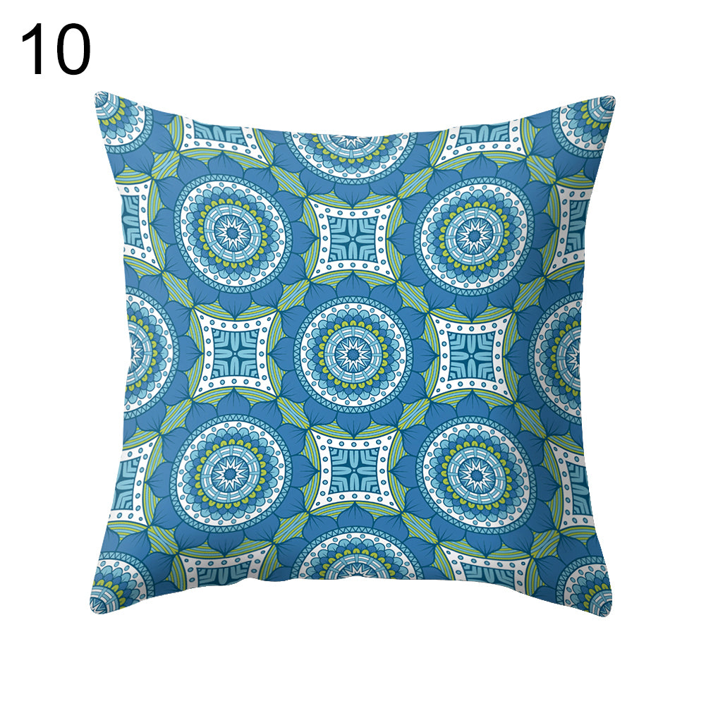 Retro Printed Throw Pillow Case Cushion Cover Sofa Bed Home Office Car Decor