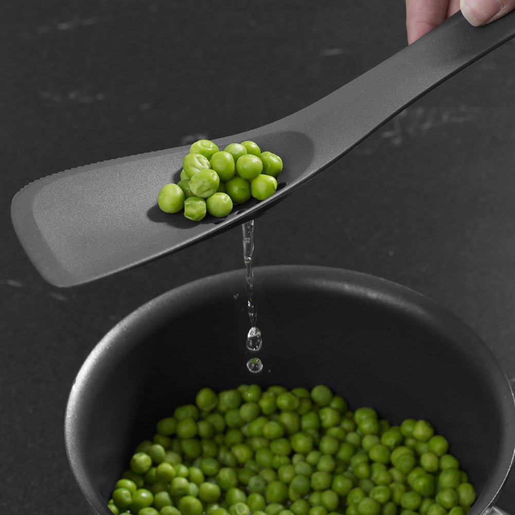 Multi-function Spatula Serrated Skimmer Slotted Spoon Scoop Kitchen Cooking Tool