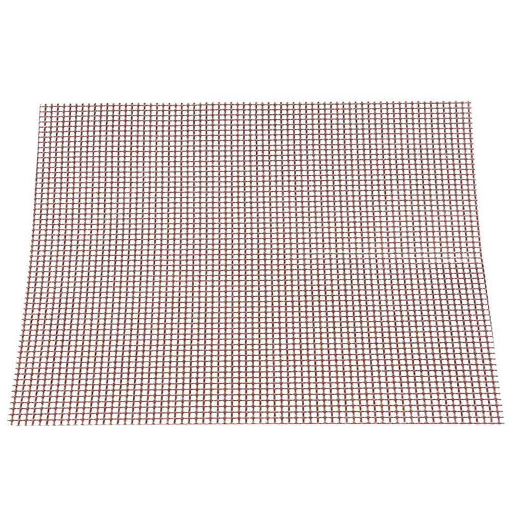 BBQ Grill PTFE Mesh Mat Reusable Heat-Resistant Non-Stick Sheet Barbecue Tool