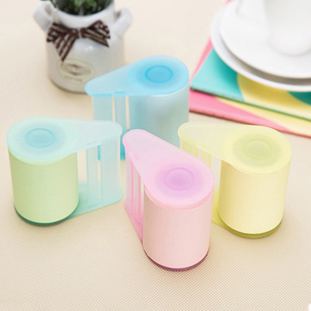 Roll Sticky Note Tape Message Memo Pad Student Stationery Office School Supply