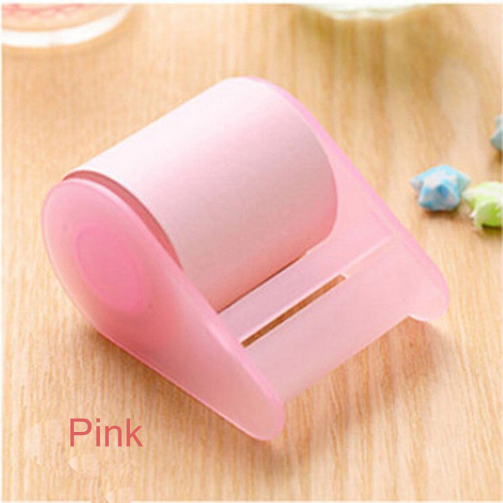 Roll Sticky Note Tape Message Memo Pad Student Stationery Office School Supply