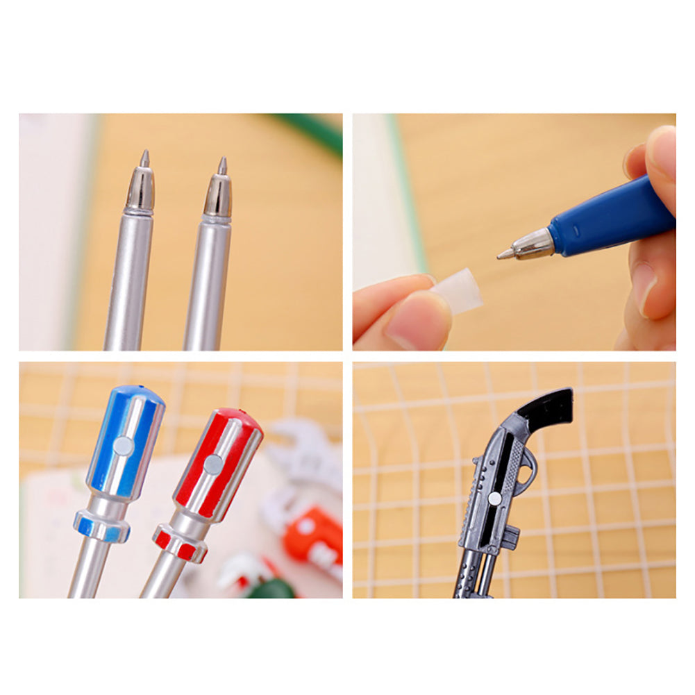 Creative Simulation Hardware Vise Hammer Ballpoint Pen Office School Supplies