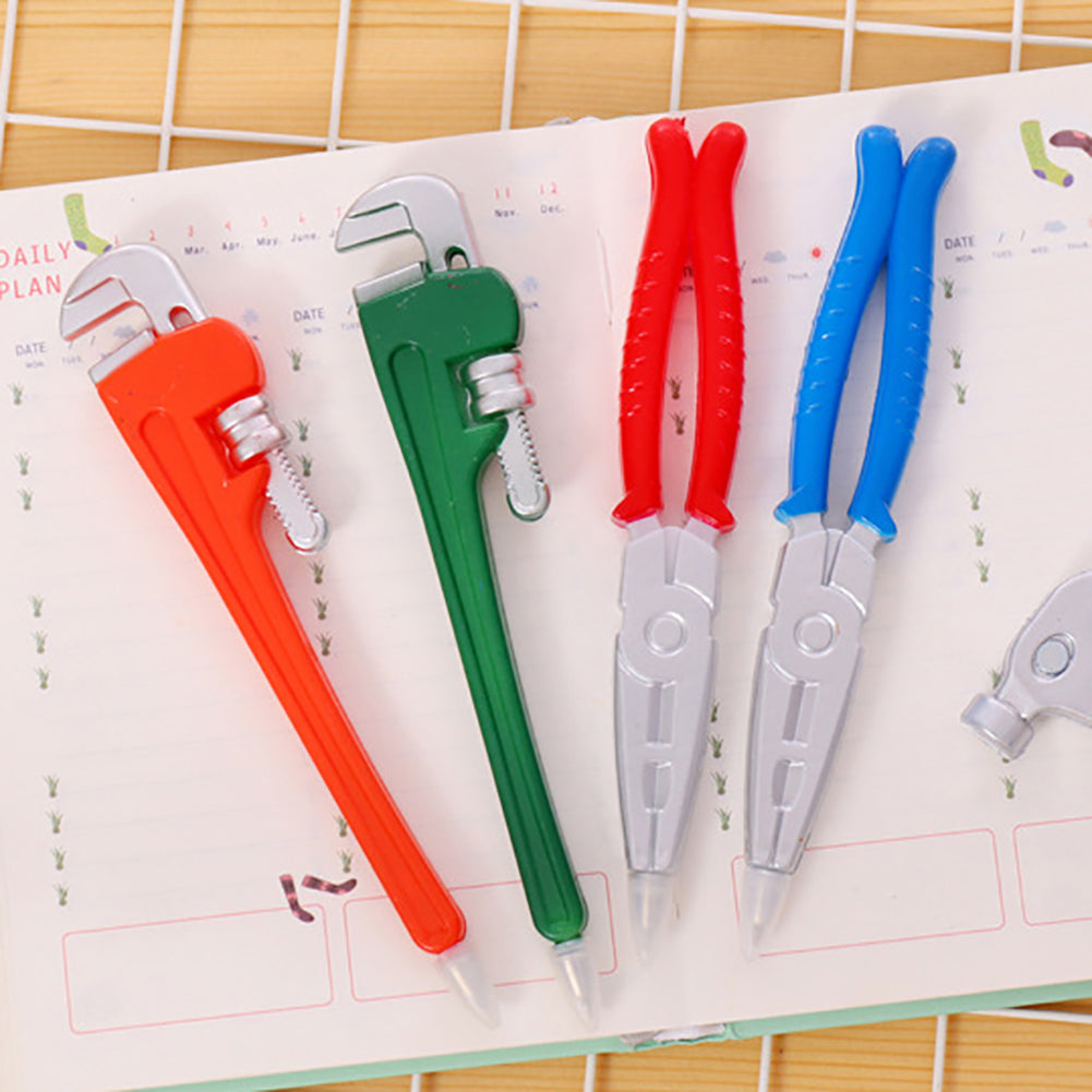 Creative Simulation Hardware Vise Hammer Ballpoint Pen Office School Supplies