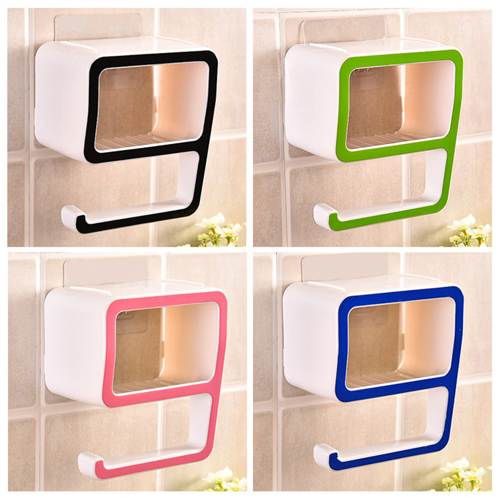 9 Shape Detachable Wall Hanging Storage Rack Bathroom Towel Organizer Holder