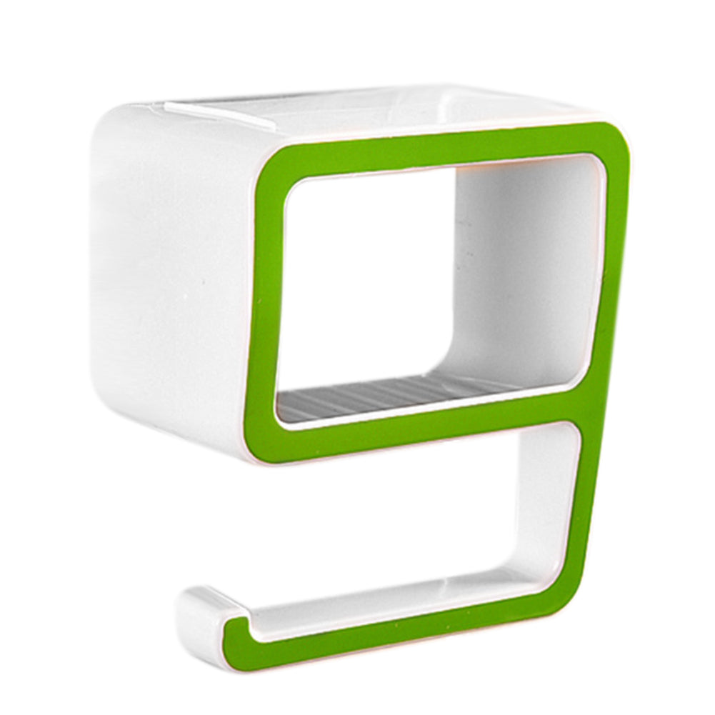 9 Shape Detachable Wall Hanging Storage Rack Bathroom Towel Organizer Holder