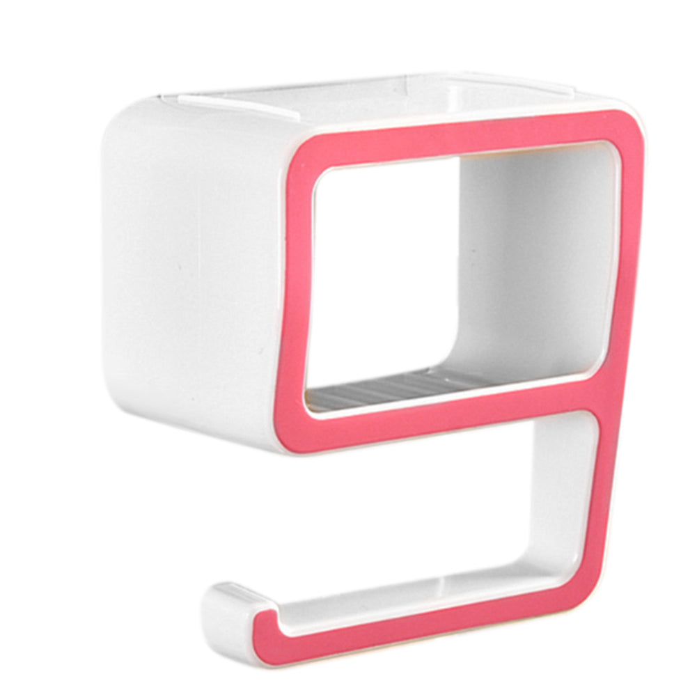 9 Shape Detachable Wall Hanging Storage Rack Bathroom Towel Organizer Holder