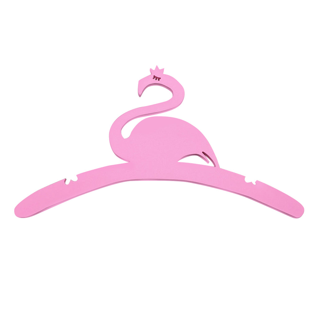 Cute Flamingo PVC Children's Room Decorative Clothes Coat Hanger Hanging Tool