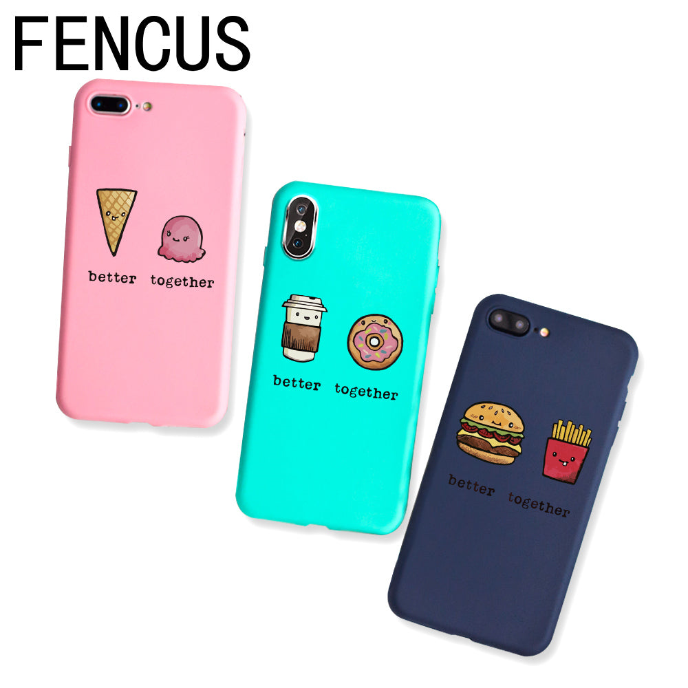 Huawei Mate 9 10 Pro Lite nova 2i Back Cover Food Hamburger Soft Phone cases