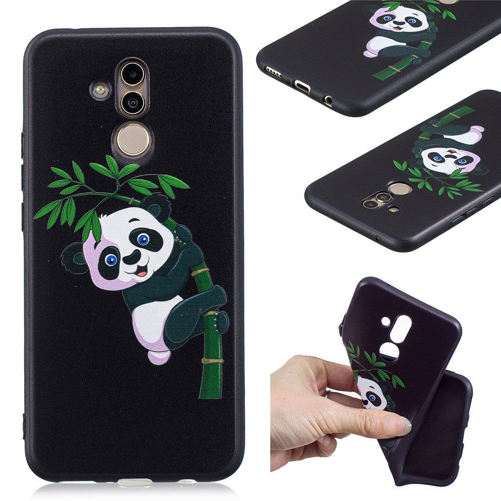 Soft shockproof panda fashion TPU case, for Huawei Mate 20 lite panda