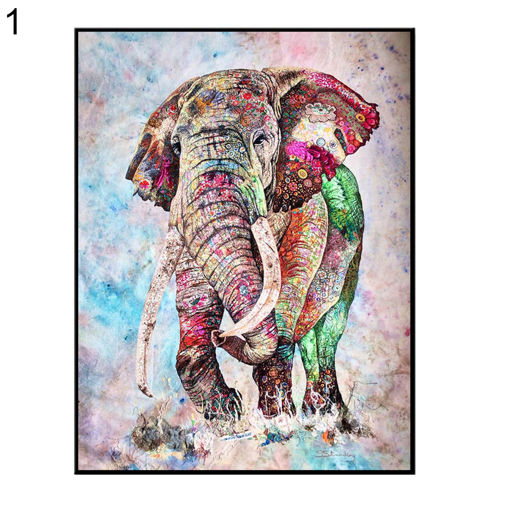 Elephant Home Living Room Decoration Fashion Beauty Animal Art Painting Wall