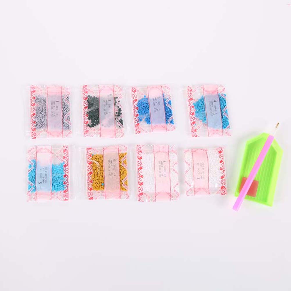 5D Butterfly with Flower Diamond Painting Embroidery Cross Stitch Home Decor