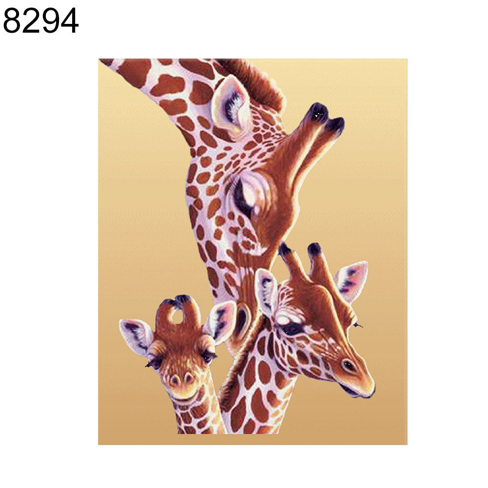 Lovely Sika Deer DIY Art 5D Diamond Painting Handcraft Wall Home Decoration Gift