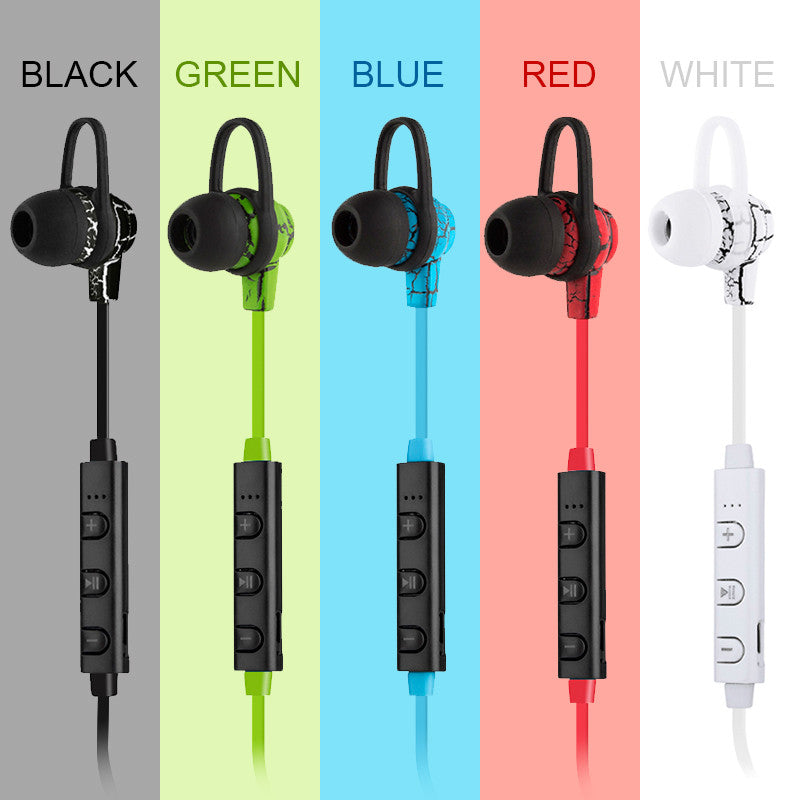 Wireless Bluetooth Earphones Sport Running Headphones Stereo Super Bass Headset Noise Reduction Earbuds Mic
