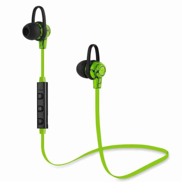 Wireless Bluetooth Earphones Sport Running Headphones Stereo Super Bass Headset Noise Reduction Earbuds Mic