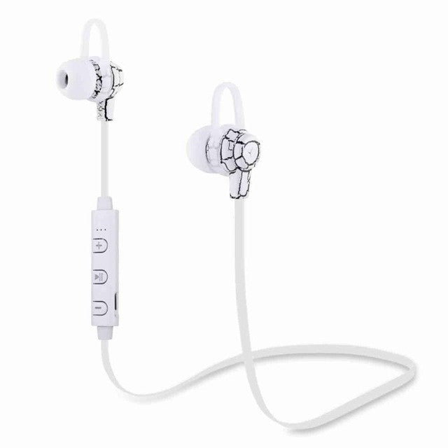 Wireless Bluetooth Earphones Sport Running Headphones Stereo Super Bass Headset Noise Reduction Earbuds Mic