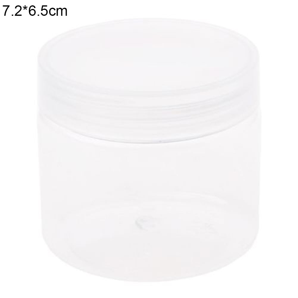 Wide Round Clear Food Storage Container Sealed Jar Box with Lid Kitchen Tool