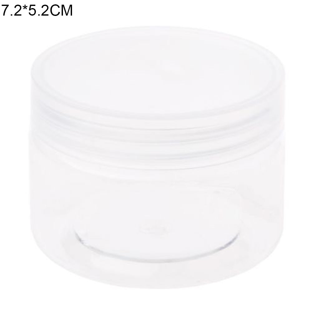 Wide Round Clear Food Storage Container Sealed Jar Box with Lid Kitchen Tool