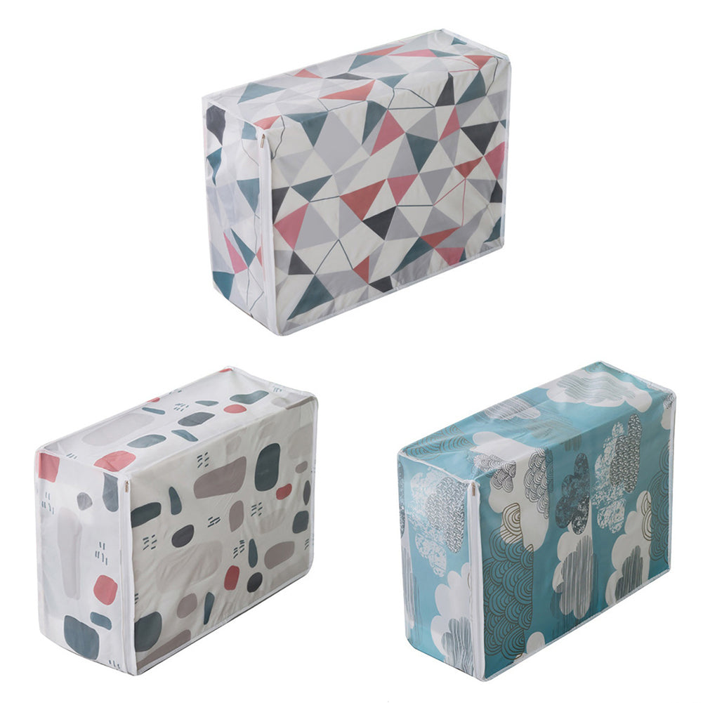 Anti Moisture Dustproof Storage Bag Clothes Quilt Zipper Holder Pouch Organizer