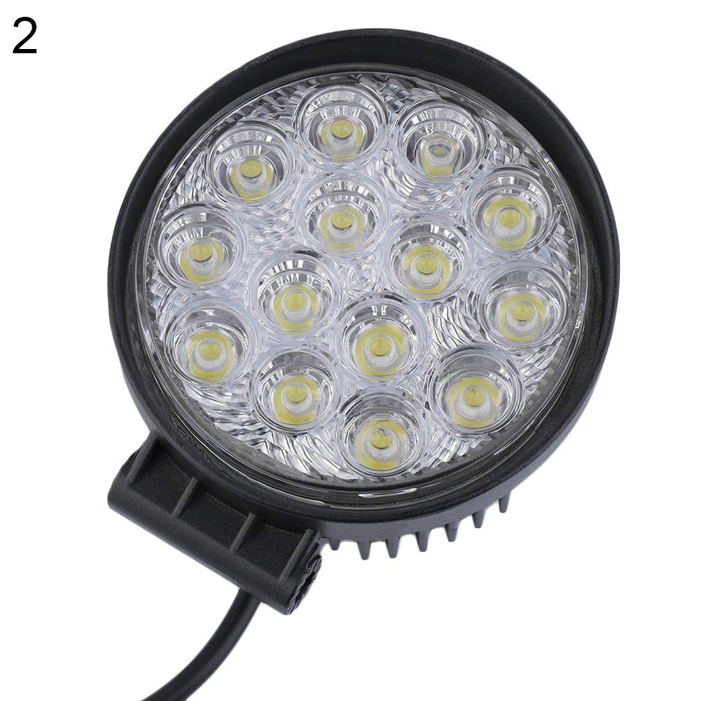 Automotive Engineering 42W LED Work Light Round Energy Work Light Car LED Light