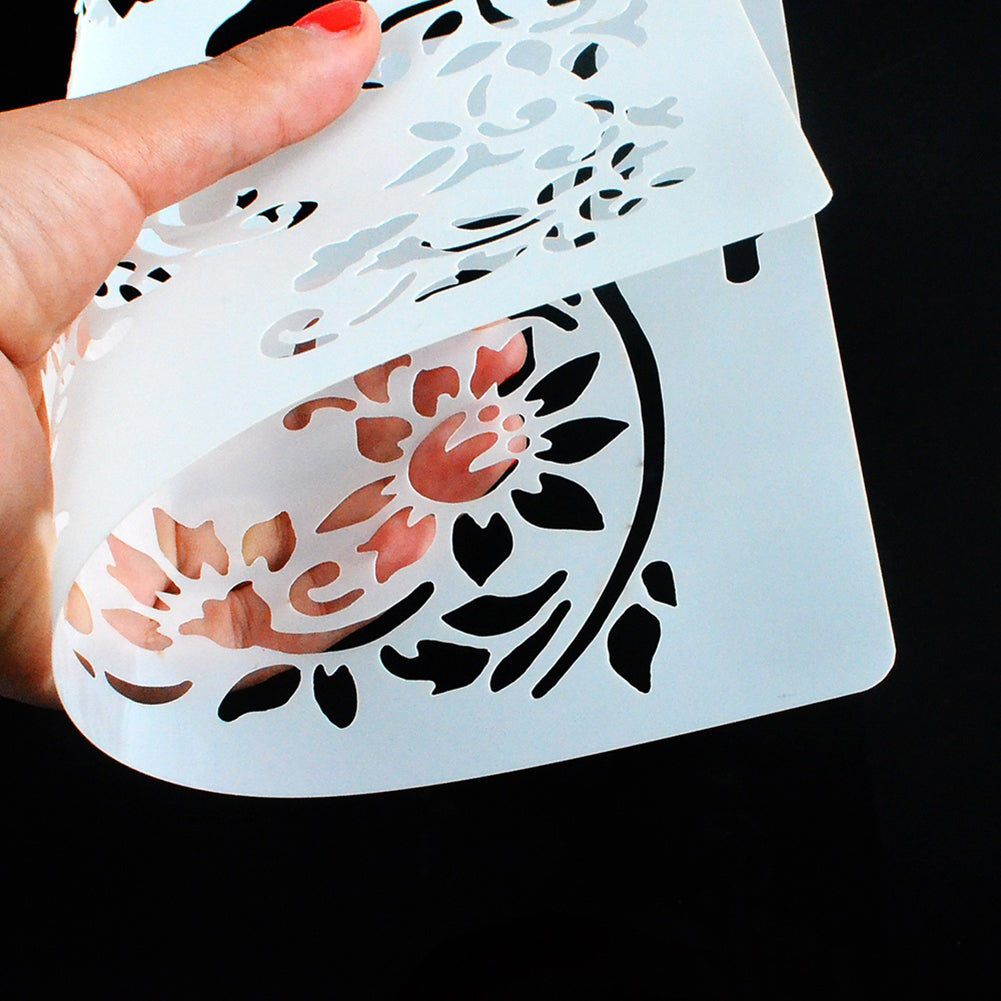 DIY Cake Craft Layering Stencil for Scrapbooking Album Decorative Wall Painting