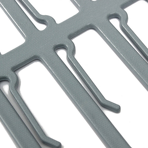 Fishbone Necktie Tie Belt Hanger Rack Shawl Scarf Antiskid Holder Organizer