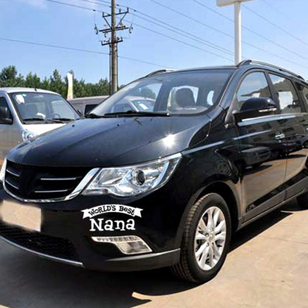 Fashion Truck Motorcycle Letter Reflective Car Sticker Laptop Decal Decoration