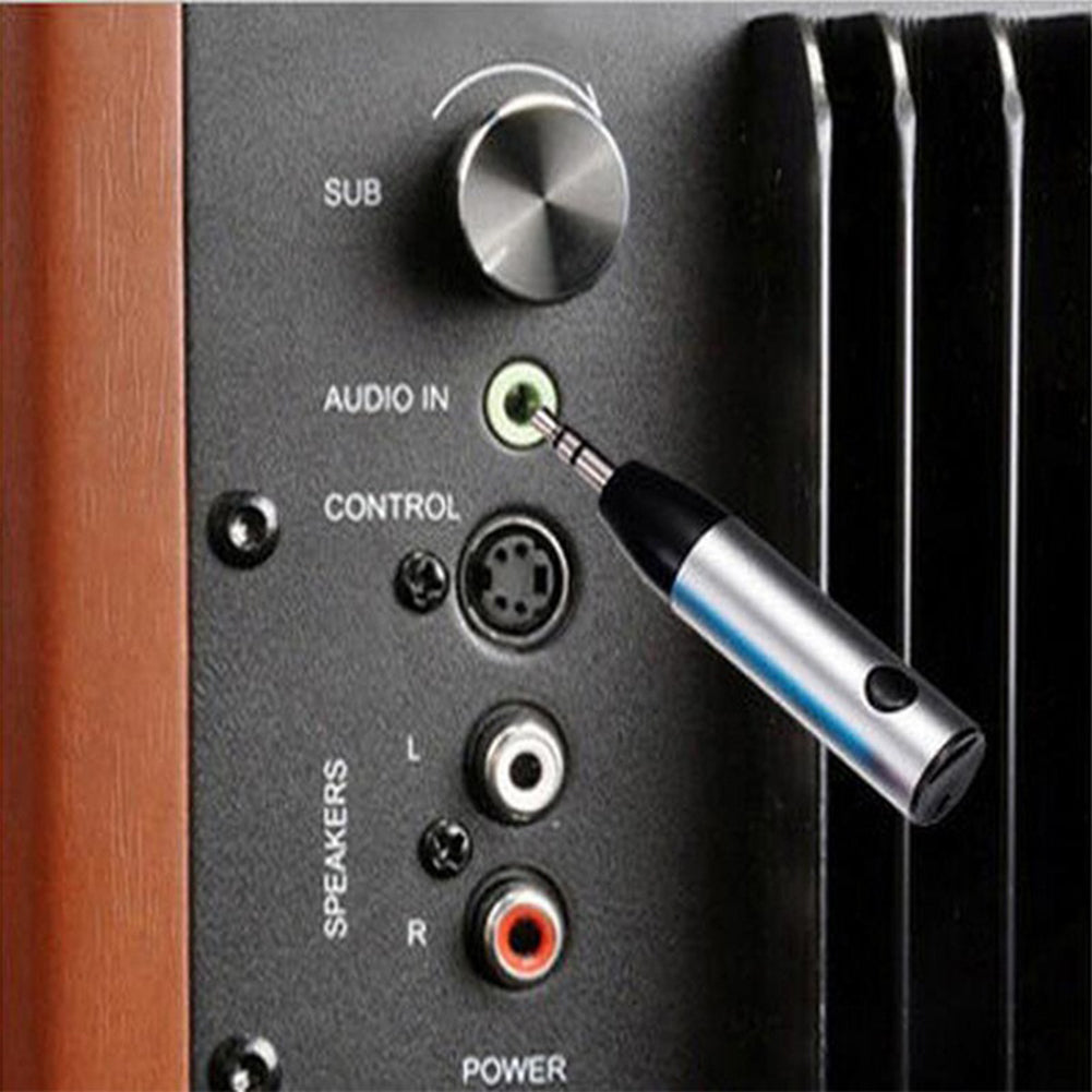 3.5mm Bluetooth Wireless Receiver Car Stereo Audio Adapter USB Charging Cable