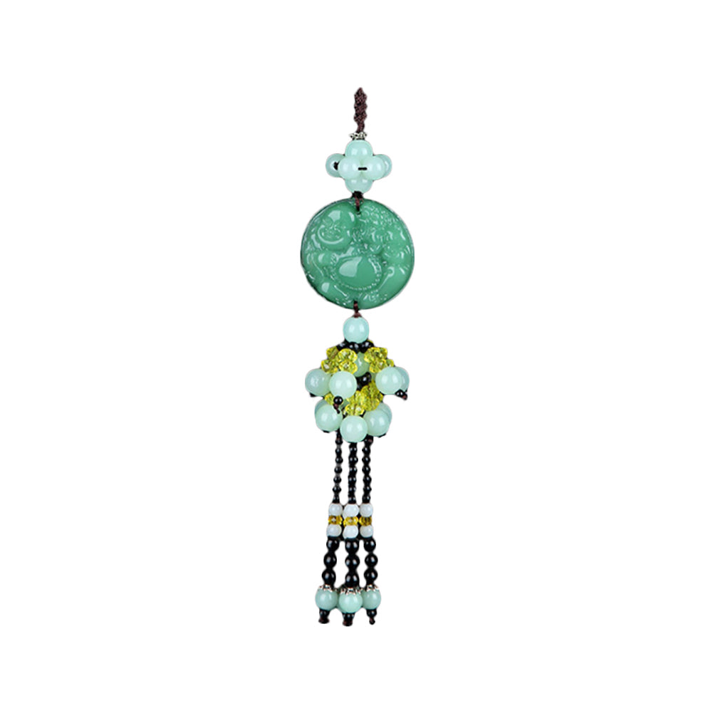 Safe Drive Symbol Tassel Auto Car Hanging Pendant Ornament Lucky Charm Amulet