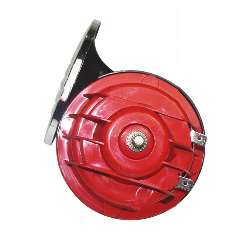 2Pcs 12V Snail Air Horn with Cover Loud Alarm Kit for Car Boat Motorcycle Van